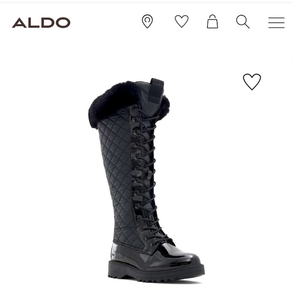 aldo boots waterproof